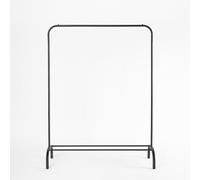 Clothes Rail Heavy Duty Shoe Rack Shelf Hanging Storage Organiser Display Stand OHS Black One Size