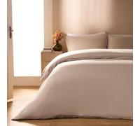 OHS Cream Bedding King Size Duvet Cover Sets, Super Soft Cosy Warm Microfibre Polyester Stylish Black Piped Edge Quilt Cover Bedding Sets King Size with Pillowcases