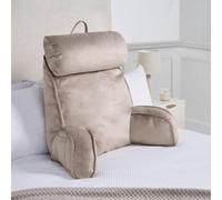 OHS Cuddle Cushion Back Lumbar Support Head Rest Bed Reading Pillow Plump, Mink