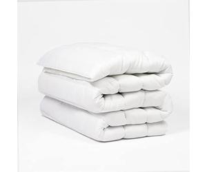 OHS Deep Fill Single Mattress Topper, Thick Mattress Topper Deep Sleep Enhancer Bed Pad Protector Anti Allergy Toppers For Single Bed