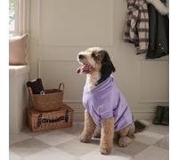 OHS Dog Hoodie Pet Clothes for Dog Cats Medium Sherpa Fleece, Lilac Purple | Super Soft Winter Warm Fleece Sweatshirt Puppy Dog Jumper Easy to Wear Suitable for All Breeds
