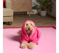 OHS Dog Hoodie, Super Soft Warm Dogs Clothes Sweater Dog Hoodies for Large Dogs Cats Dogs Winter Coat Cold Weather Clothes Fleece Sweatshirt Puppy Hoodie, Hot Pink
