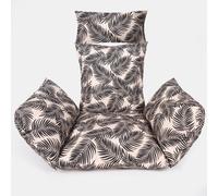 OHS Egg Chair Cushion Head Rest Pillow Outdoor Filled Mono Leaf