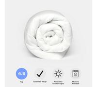 Ohs Essentials 4.5 Tog Duvet Cool Summer Quilt