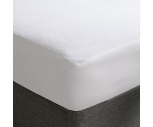 Ohs Essentials Terry Fleece Waterproof Mattress Protector Topper Cover - Double