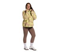OHS Fleece Pullover Half Zip Women, Gifts for Women Outdoor Clothing Ladies Winter Coats Super Soft Cosy Jumpers Warm Fleece Print Jackets Perfect for Hiking Walking Camping - S/M, L/XL
