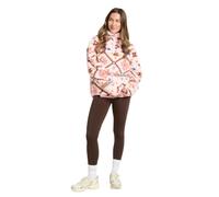 OHS Fleece Pullover Half Zip Women, Gifts for Women Outdoor Clothing Ladies Winter Coats Super Soft Cosy Jumpers Warm Fleece Print Jackets Perfect for Hiking Walking Camping - S/M, L/XL