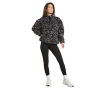 OHS Fleece Pullover Half Zip Women, Gifts for Women Outdoor Clothing Ladies Winter Coats Super Soft Cosy Jumpers Warm Fleece Print Jackets Perfect for Hiking Walking Camping - S/M, L/XL