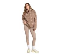 OHS Fleece Pullover Half Zip Women, Gifts for Women Outdoor Clothing Ladies Winter Coats Super Soft Cosy Jumpers Warm Fleece Print Jackets Perfect for Hiking Walking Camping - S/M, L/XL