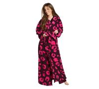 OHS Floor Length Print Dressing Gowns for Adults Teens - One Size