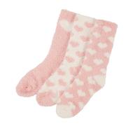 OHS Fluffy Socks, Ultra Soft Comfy Bows Halloween Socks 3 Pairs Womens Christmas Gifts Bed Sock for Women Ladies Home Accessories - One Size