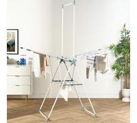 OHS Foldable X Winged Clothes Airer Stainless Steel Laundry Racks