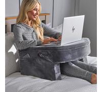 OHS Gaming Desk Lap Pillow Cushion Laptop Table Tray Filled Plump Foam Pockets Pad