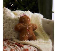 OHS Gingerbread Boucle Scatter Cushion Decorative Pillow in Brown OHS Brown