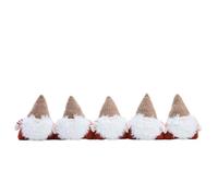 OHS Gonk Shaped Draught Excluder for Doors 90cm Cold Air Noise Blocker,Rust | Christmas Decorations Window Door Draught Excluder Energy Saving Door Stopper Draft Excluder Cushion for Bottom of Doors