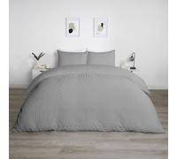 OHS Grey Superking Duvet Covers Pinsonic Tribal, Ultra Soft Quilt Cover Bedding Superking with Pillowcases Decorative Embossed Modern Bedding Luxury Bed Set