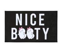 OHS Halloween Ghost Bath Mat Non Slip Shower Mat Bathroom Rug 45x75cm, Mono | Halloween Decorations Soft Absorbent Quick Dry Bath Mats for Bathroom Machine Washable Bathtub Bathmat Bathroom Accessories