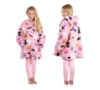 OHS Halloween Hoodie Kids, Girls Boys Oversized Hoodie Blanket for Kids Ultra Soft Comfy Warm Pullover Halloween Blanket - Blush, One Size