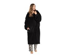 OHS Heated Hoodies Extra Long Grey, Electric Blanket Hoodie Oversized Heated Jumper Soft Sherpa Fluffy Christmas Gifts for Her, USB Powerbank Charging