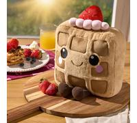 Ohs Honey The Waffle Filled Cushion Novelty Home Decor Fleece Toy