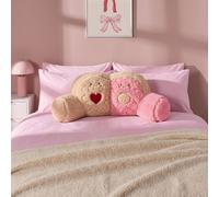 OHS Kids Biscuit Duo Cuddle Cushion Character Backrest Reading Pillow in Pink OHS Pink