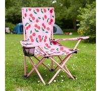 Ohs Kids Cherry Camping Chair Folding Garden Outdoor Picnic Seat