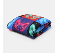 Ohs Kids Drip Gaming Print 3Kg Teddy Fleece Weighted Blanket - 100 X 150Cm