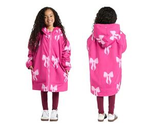 OHS Kids Drying Robe, Keep Dry & Warm Robe Outdoor Kids Changing Robe for Privacy Boys Girls Waterproof Coat for Outdoors Swimming Surfing Camping - S/M - L/XL