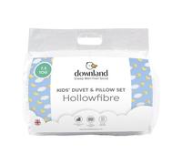 OHS Kids Duvet 7.5 Tog Anti Allergy Filled Bedding Toddler Quilt Pillow Set Single