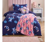 OHS Kids Stitch Throw Soft Coral Fleece Thermal Bedspread Blanket in Pink OHS Pink