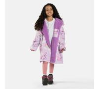 OHS Kids Unicorn Sherpa Lined Drying Changing Robe Water Resistant in Lilac | Size: Large OHS Lilac L