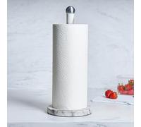 OHS Kitchen Roll Holder Free Standing, Heavy Duty Stainless Steel Waterproof and Rustproof Bathroom Kitchen Towel Holders for Home, Marble