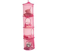 OHS Large Storage Basket Hanging Kids Space Saving Tidy Shoes Toy Organiser, Pink