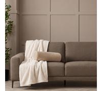 Ohs Large Teddy Fleece Throw Blanket - 150 X 200Cm - Cream