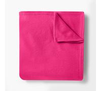 OHS Large Teddy Fleece Throw Blanket in Bright Pink | Size: 150 cm × 200 cm OHS Bright Pink 150 cm × 200 cm