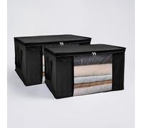 OHS Large Underbed Storage Bags 2 Pack Clothes Shoes Organiser, 50 X 100 X 18Cm