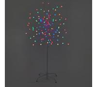 OHS LED Berry Tree Fairy Lights Battery Christmas Lights, Multi - Light Up | Ready to Display Tree LED Glow Adds Instant Character Indoor and Outdoor Use