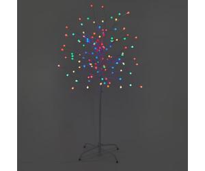 OHS LED Berry Tree Fairy Lights Battery Christmas Lights, Multi - Light Up | Ready to Display Tree LED Glow Adds Instant Character Indoor and Outdoor Use