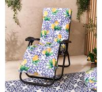 OHS Lemon Cushion Outdoor 1 X Garden Gravity Chair Bench Seat Pad