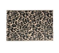 OHS Leopard Print Outdoor Rug, Garden Mat Water Resistant Foldable Non Slip Large Rug Reversible Decking Tiles Outdoor Carpet Patio Rugs for Poolside Porch Picnic Camping, 160 x 230cm