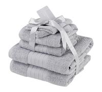 OHS Luxury 100% Cotton 6 Piece Bathroom Towel Bale Set