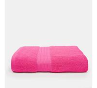 Ohs Luxury 100% Cotton Bath Sheet, 90 X 150Cm - Bright Pink