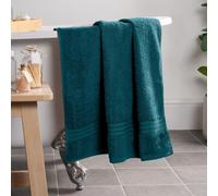 Ohs Luxury 100% Cotton Bath Towel, 70 X 115Cm - Dark Teal