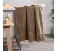 Ohs Luxury 100% Cotton Bath Towel, 70 X 115Cm - Mocha