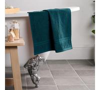 Ohs Luxury 100% Cotton Hand Towel, 50 X 80Cm - Dark Teal