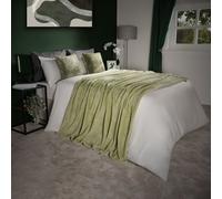 OHS Luxury Large Waffle Honeycomb Mink Warm Throw