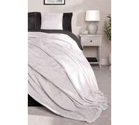 Dreamscene Grey Waffle Throw - 125 x 150cm