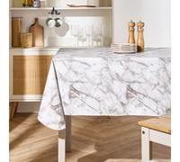 Ohs Marble Effect Tablecloth Pvc Table Protector Home Decor Tableware