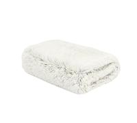 OHS Marl Fluffy Fleece Throw Blanket for Sofa, Super Soft Cosy Warm Fleece Blanket for Bed Couch Lightweight Decorative Double Bed Throws Adults Gifts, Grey - 150 x 200cm