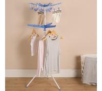 OHS Multifunctional Hanger Peg Airer Clothes Indoor Rail Rack Dryer Foldable Storage